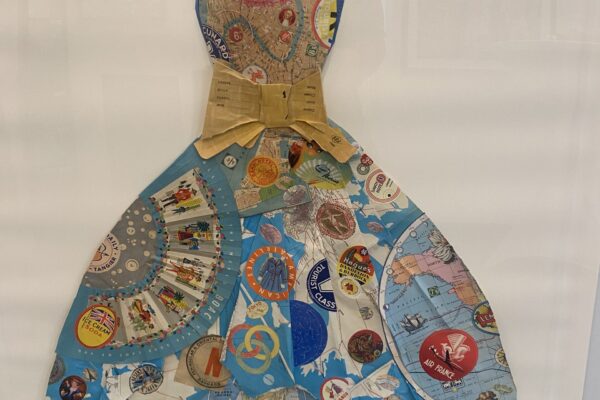 London-based collage artist Peter Clark is acclaimed for his whimsical creations, sourcing materials from aroudn the world, using found papers with intricate patterns and textures. With a witty and innovative approach to mark making, Clark transforms ordinary materials into extraordinary subjects.
