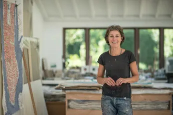 Barbara Macfarlane Artist in the Studio